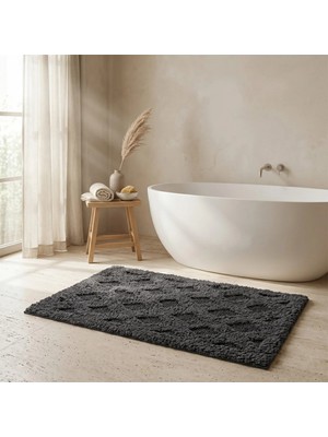 Penelope Nexa Banyo Paspası Antrasit - 60X100 cm