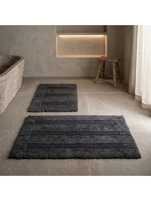 Penelope Linea Banyo Paspas Seti - Antrasit 2'li