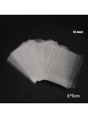 Kpop Dünyası Şeffaf Desensiz Kart Koruyucu (20 Adet-6x9 Cm)
