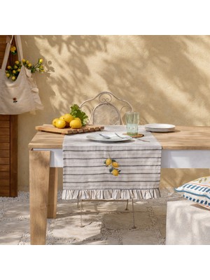Evidea Soft Lemon Dream Runner - Ekru - 50X130 cm