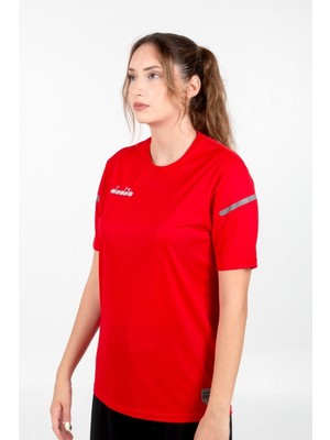Diadora Alto 25 Antrenman Tişört Kırmızı