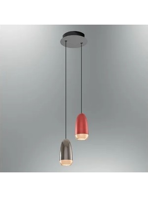 Vivense Özcan Aydınlatma Gunn Ikili Sarkıt, Mixed, 28042A28