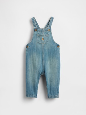 Gap Bebek Mavi Baby Denim Tulumu