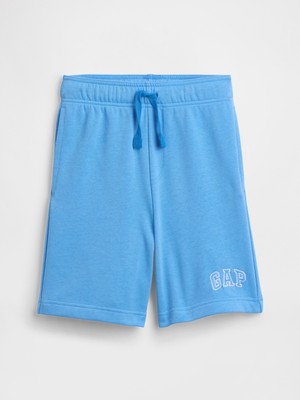 Gap Erkek Çocuk Açık Mavi Kids Relaxed Gap Logo Pull-On Şortlar