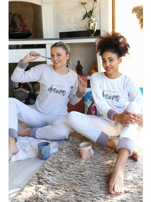 Marsilyan™-  Welsoft Polar Kadın Pijama Takımı 8515