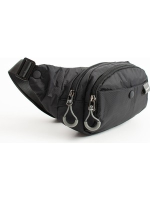 Sanmorris Unisex Paraşüt Kumaş Suya Dayanıklı 3 Bölmeli Body Bag 6036