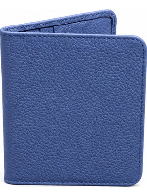 Basics&more Unisex Gerçek Deri Minimalist Ince Kredi Kartlık ve Mini Cüzdan