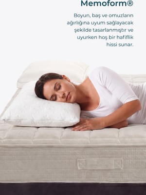 Classico Yastık | Nefes Alabilir Memory Form Özelliği ile Derin Uyku Deneyimi | Lüks ve Sağlığın Buluştuğu Nokta | Made In Italy