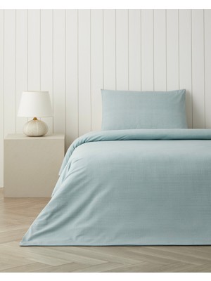 English Home Sweety Cage Kolay Ütülenir Çarşaflı Tek Kişilik Nevresim Takımı 160X220 cm Kırmızı - Yeşil