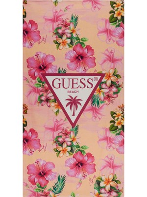 Guess  Kız Çocuk Pembe Havlu