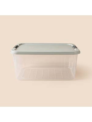 Simple Living Agata Organizer Kutu - Şeffaf - 27,5 Lt