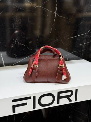 Fiori Kadın Suni Deri El Çantası Omuz Çantası