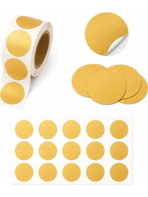 Repro Design Gold  3 cm Yapışkanlı Nokta Etiket 20 Adet