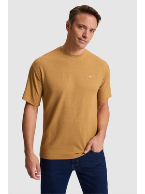 U.S. Polo Assn. Erkek Coconut Comfort Fit Bisiklet Yaka Tişört 50327201-VR153