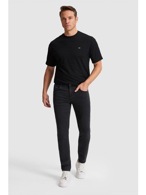 U.S. Polo Assn. Erkek Siyah Jean Pantolon 50321529-VR046