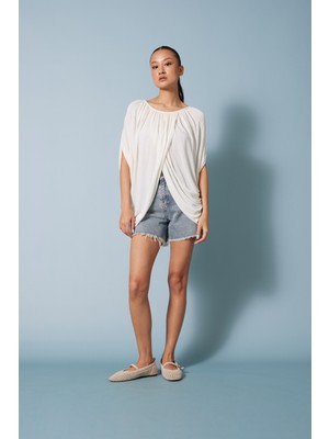 Nisan Triko Triko Tunik Top