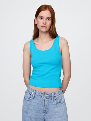 Gap Kadın Mavi Modern Crop Atlet