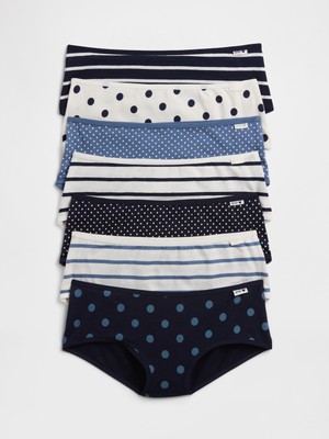 Gap Kız Çocuk Lacivert Hipster Külot Seti (7'li)