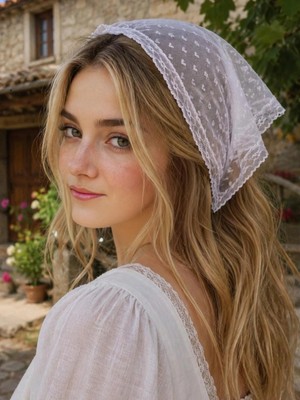 Venüs Design Dantel Bandana