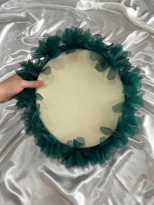 Tekin Kına Lazer Gül Deri Gelin Defi 28CM