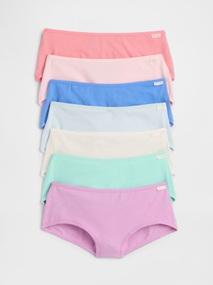 Gap Kız Çocuk Pembe Hipster Külot Seti (7'li)