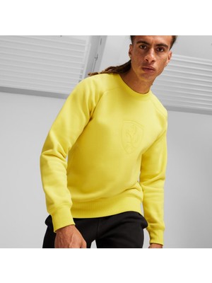 Puma Scuderia Ferrari Big Shield Sweatshirt Sarı