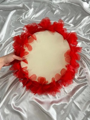 Tekin Kına Lazer Gül Deri Gelin Defi 28CM