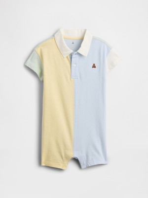 Gap Bebek Çok Renkli Baby Brannan Bear Polo Tulum