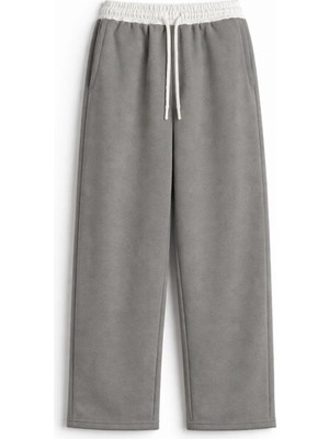 Vamos Baggy Fit Eşofman Alt Füme