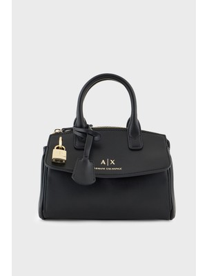 Armani Exchange Logolu Çıkarılabilir Askılı Çanta Bayan Çanta XW000395 AF12040 UC001