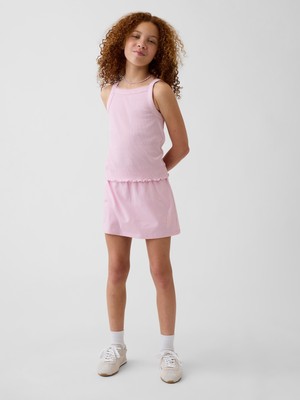 Gap Kız Çocuk Açık Pembe Easy Şort Etek