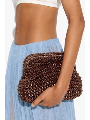Parfois Kadın Metalik Party Clutch Çanta
