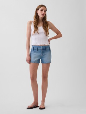 Gap Kadın Açık Mavi 3" Low Rise Denim Şort