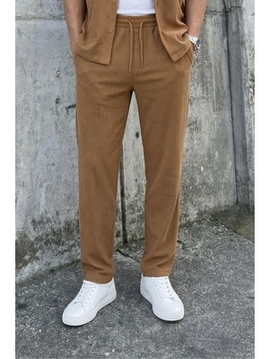 Vamos Fitilli Baggy Fit Pantolon Kahve