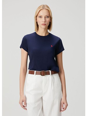 Polo Ralph Lauren Bisiklet Yaka Logo Nakışlıt-Shirt