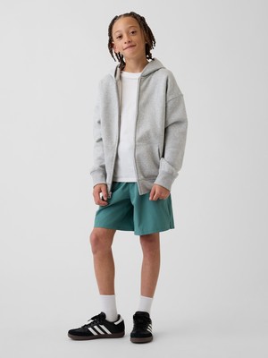 Gap Erkek Çocuk Yeşil Relaxed Quick-Dry Şort