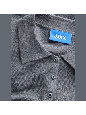 Jack & Jones Kadin Dar Kalip Polo Yaka Kazak - Wren