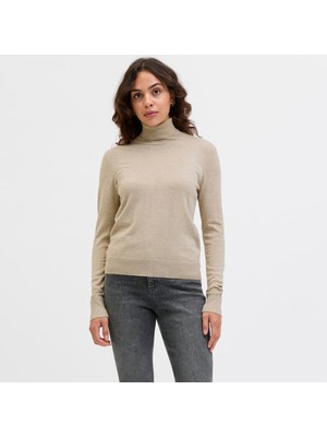 Jack & Jones Kadin Bogazli Uzun Kollu Kazak - Ada