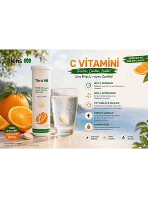 Butik 🍊 Tiens C Vitamini Efervesan Tablet
