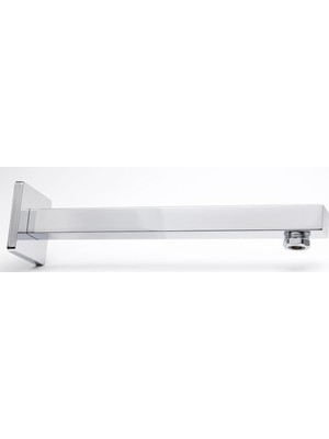 Lpd Paslanmaz Krom Ankastre Kare Duş Borusu ( 30 - 40 cm )
