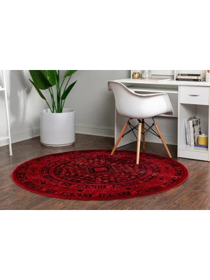 Vivense Angorahome Persian BK1003 Dokuma Makine Halısı, Yuvarlak, 160X160