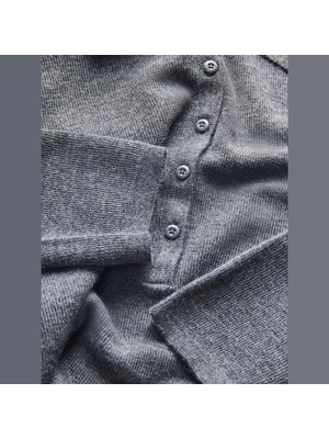 Jack & Jones Kadin Dar Kalip Polo Yaka Kazak - Wren