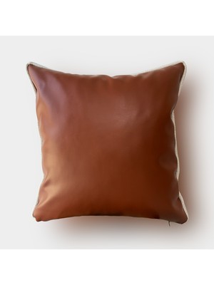 Lidoma Home "charm" Dokulu Deri Kırlent Kılıfı - 45X45