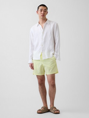 Gap Erkek Sarı 6" Relaxed Mayo