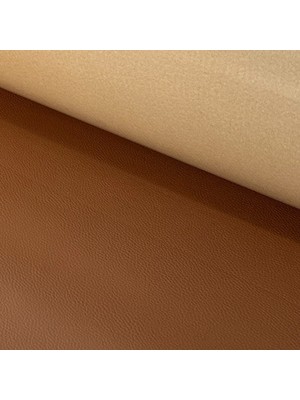 Taba Yapışkanlı Suni Deri Kumaş 100X150 cm Kendinden Yapışkanlı Deri Kaplama Döşemelik Dekoratif