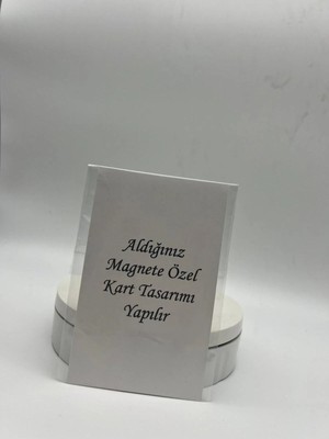 Lecatte Kişiye Özel Kart Baskısı Yapılır + Jelatinli 20 Adet