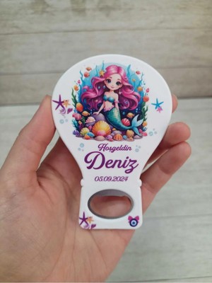 Lecatte 20 Adet Balon Magnet Açacak Yeni Doğan, Doğum Günü, Sünnet, Nişan, Söz, Deniz Kızı