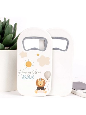 Lecatte 20 Adet Dikey Açacak Magnet, Uv Baskı, Bebek Hediyelik Magneti