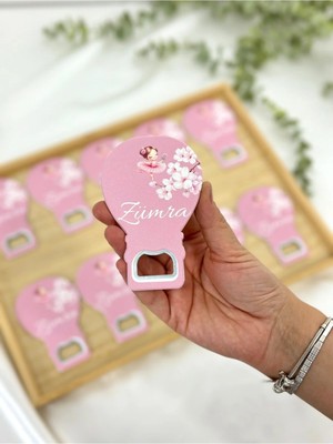 Lecatte Peri Kızı Temalı Balon Açacak Magnet 10 Adet ,
