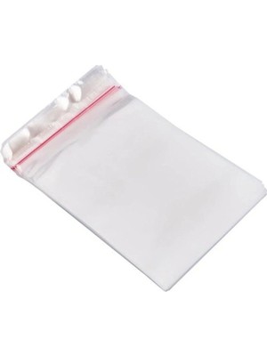 Lecatte Şeffaf Bantlı Jelatin - Yapışkanlı Poşet (8X15) 20 Adet